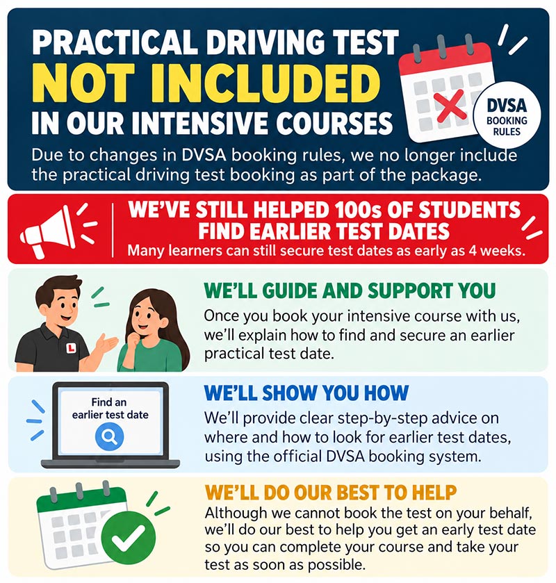DVSA Test Booking Guidance